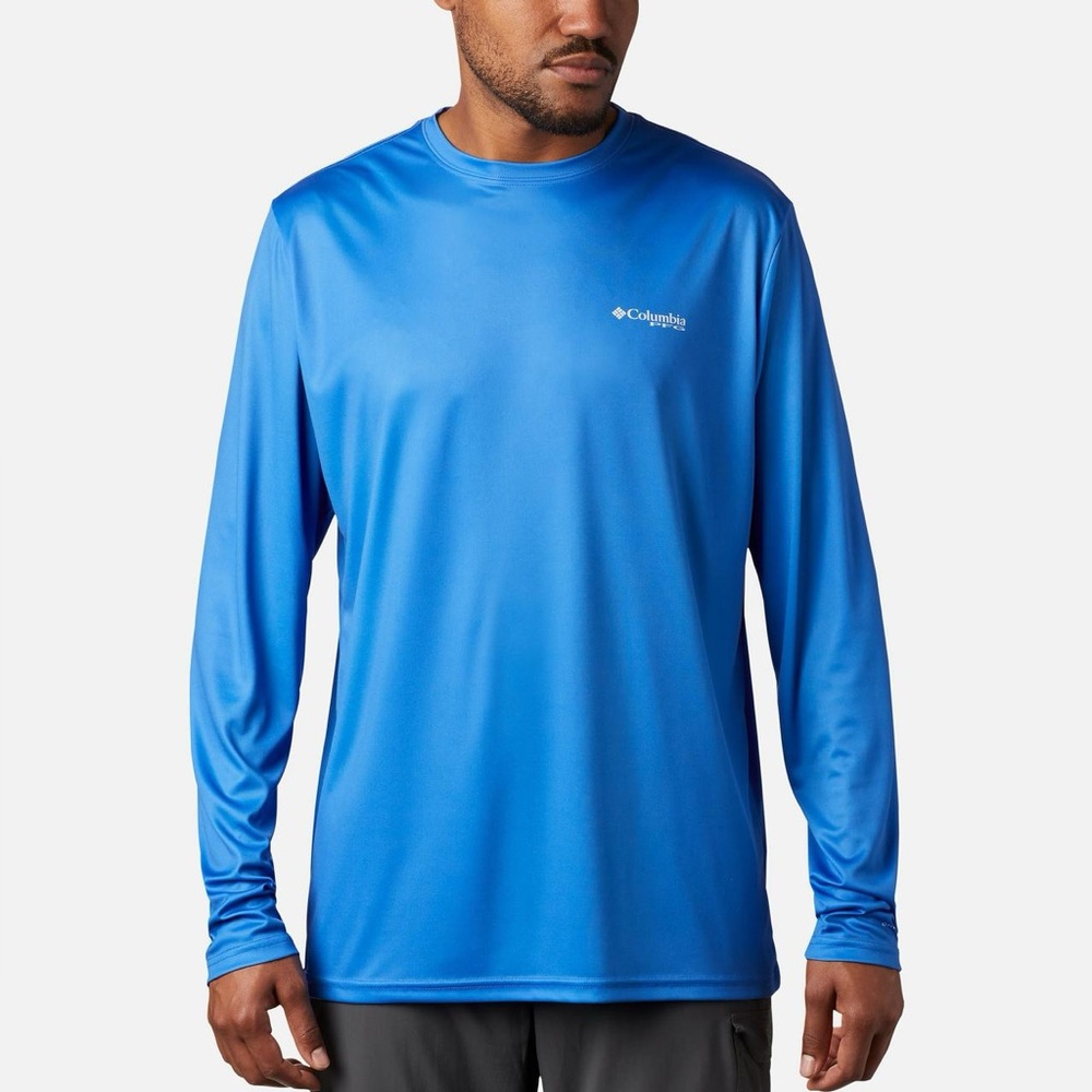 Columbia Men's Terminal Tackle PFG Fish Flag long Sleeve- NWOT